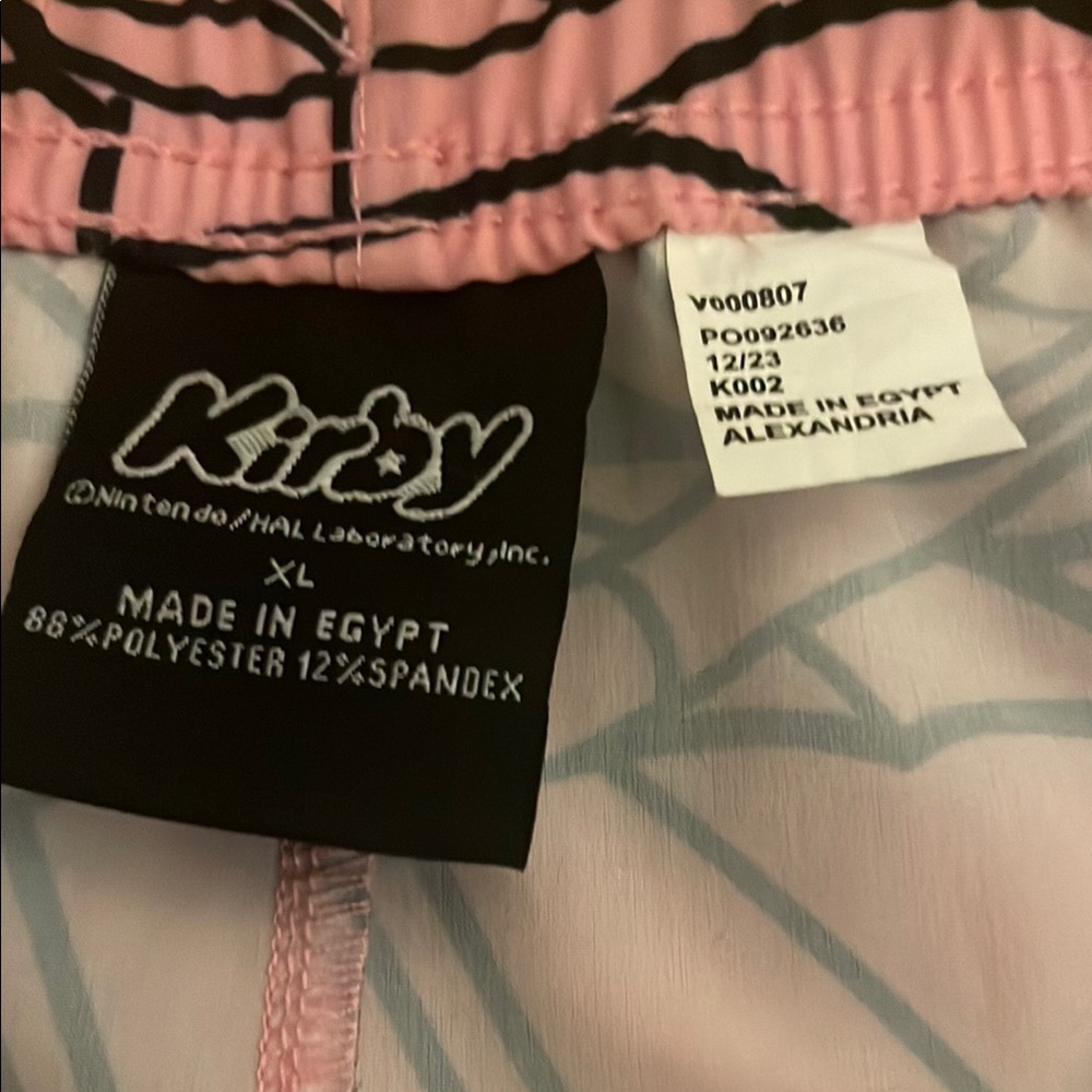 Kirby Graphic Shorts in Blue and Pink XL - Picture 2 of 2